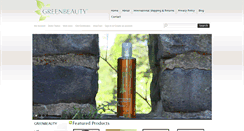 Desktop Screenshot of greenbeauty.com